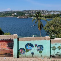 More murals with Mwanza in the background